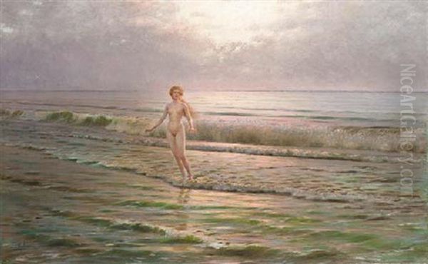 Prize Of The Sea Oil Painting by Pasquale Celommi