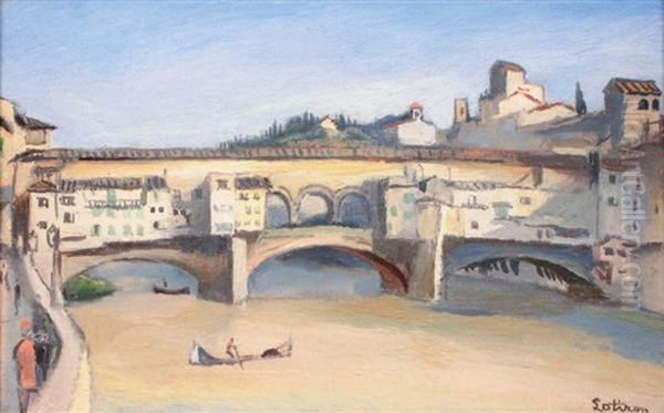 Paysage Breton Oil Painting by Edmond Ceria