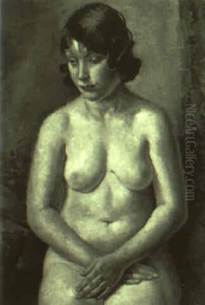 Nu Oil Painting by Edmond Ceria