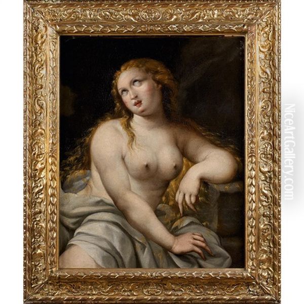 Mary Magdalene Oil Painting by Giuseppe Cesari