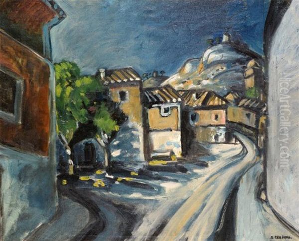 Rue A Boulbon, 1925 Oil Painting by Auguste Chabaud
