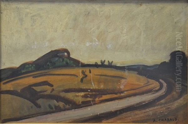 La Montagnette Oil Painting by Auguste Chabaud