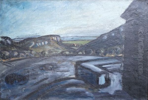 Le Ventoux Oil Painting by Auguste Chabaud