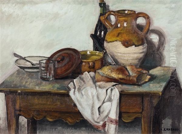 Nature Morte Au Pichet Oil Painting by Auguste Chabaud