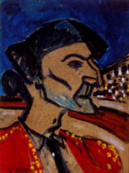 Le Torero Oil Painting by Auguste Chabaud