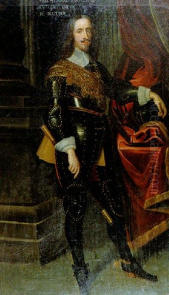 Portrait D'homme En Armure Oil Painting by Philippe de Champaigne