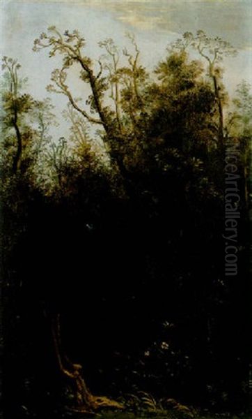Urwald Oil Painting by Theodore Champion