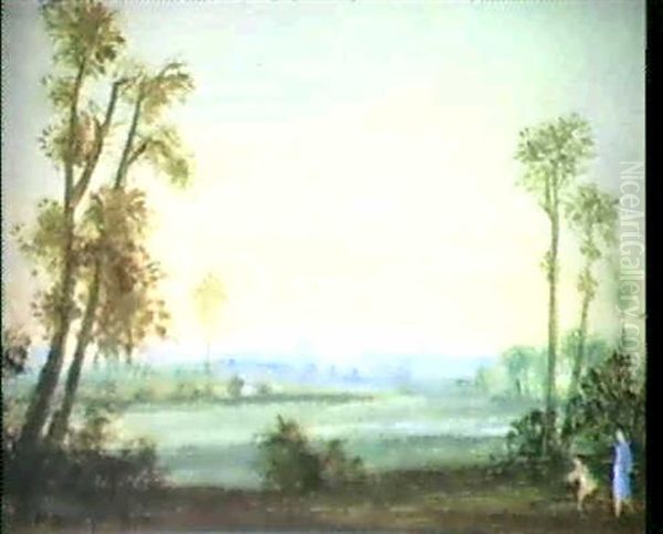 Der Spaziergang Oil Painting by Theodore Champion