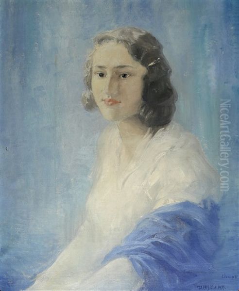 Bloom Of Youth, Circa 1939 Oil Painting by Pavel Dmitrievitch Chmarov