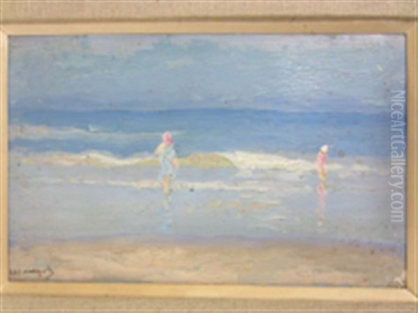 Baigneuses Oil Painting by Pavel Dmitrievitch Chmarov