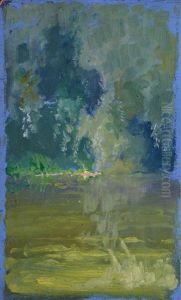 Arbres Au Bord De L'eau