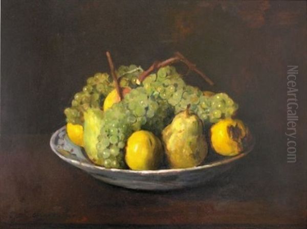 Nature Morte Oil Painting by Pavel Dmitrievitch Chmarov