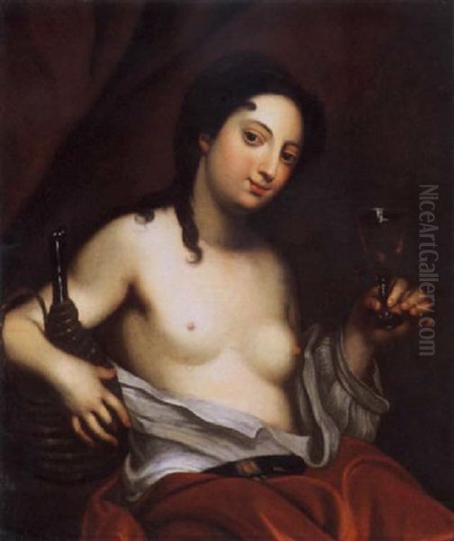 Allegoria Del Gusto Oil Painting by Carlo Cignani