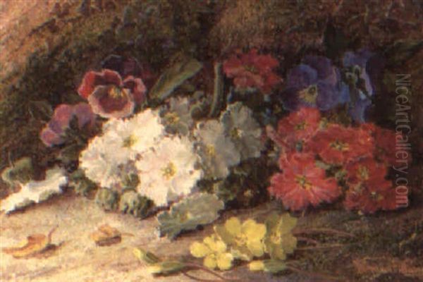 Spring Flowers Oil Painting by Vincent Clare
