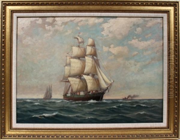 Untitled Oil Painting by C. Myron Clark