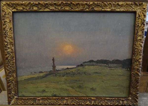 Le Champ Des Naufrages Oil Painting by Marie Joseph Leon Clavel