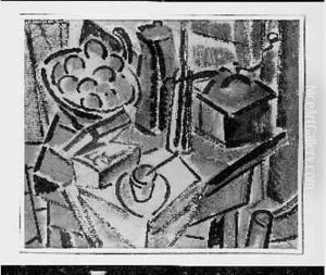 Nature Morte Au Moulin A Cafe