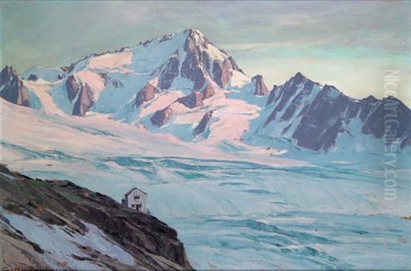 Le Refuge Albert 1er: Le Glacier D