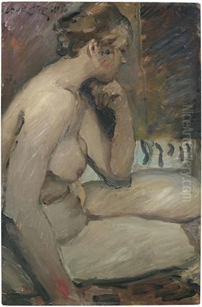 Weiblicher Akt Oil Painting by Lovis Corinth