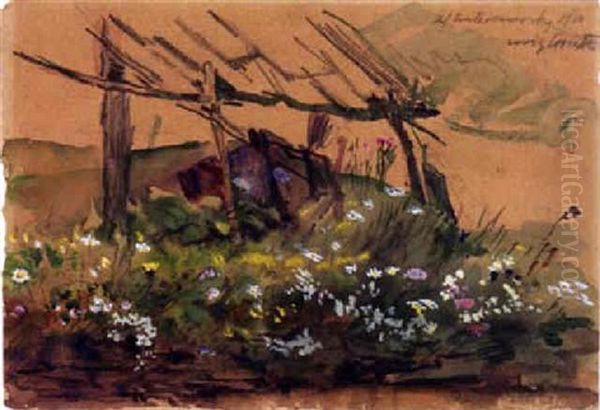 Auf Dem Brenner Oil Painting by Lovis (Franz Heinrich Louis) Corinth