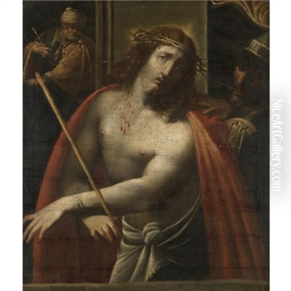 Ecce Homo Oil Painting by Antonio Allegri da Correggio