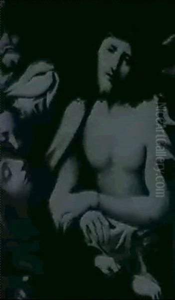 Ecce Homo                                                   (after The Picture In The National Gallery London) Oil Painting by  Correggio