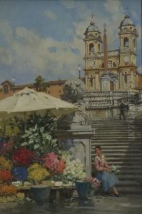 Fiori In Piazza Di Spagna