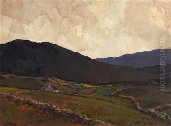 Antrim Hills Oil Painting by James Humbert Craig