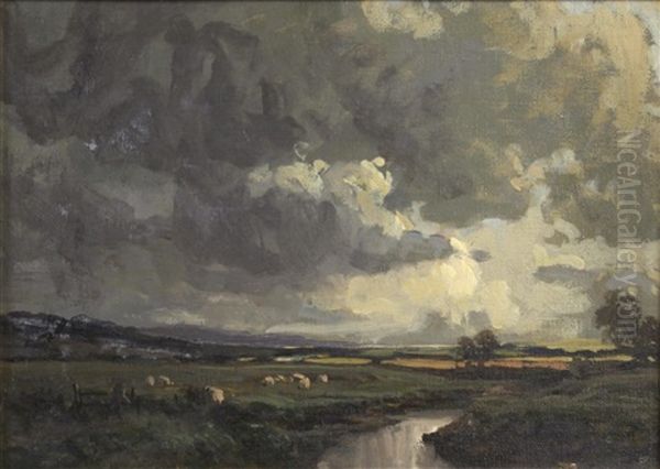 The River Dun Near Cushendun Oil Painting by James Humbert Craig