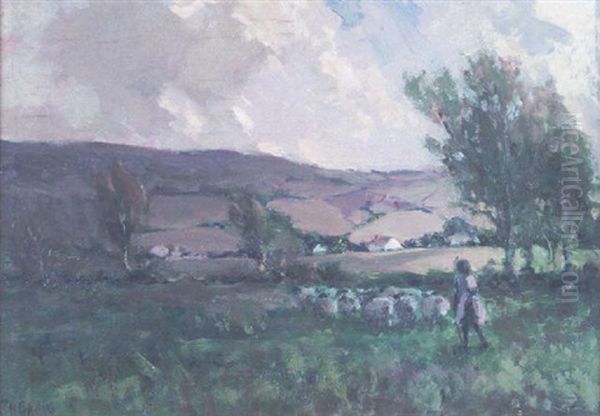 Near Letterkenny Oil Painting by James Humbert Craig