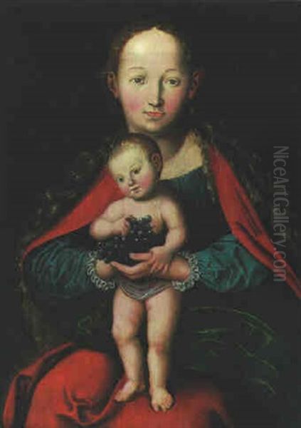 The Virgin And Child Oil Painting by Lucas Cranach the Elder