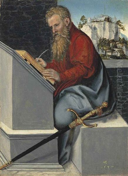 Saint Paul Oil Painting by Lucas Cranach the Younger