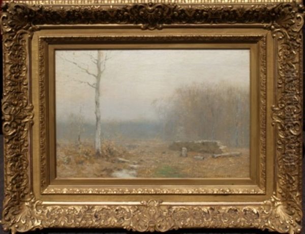 Gray November Morn Oil Painting by Bruce Crane