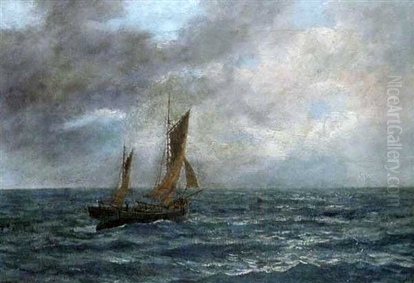 Before The Storm Oil Painting by Frank William Cuprien