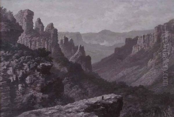 Untitled Oil Painting by James Waltham Curtis