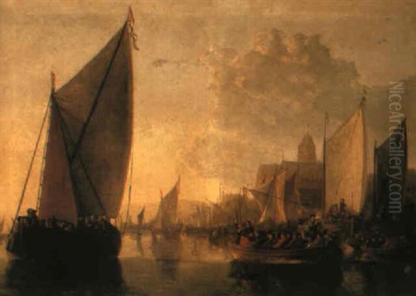 Prince Frederick Henry At Nijmegen Oil Painting by Aelbert Cuyp
