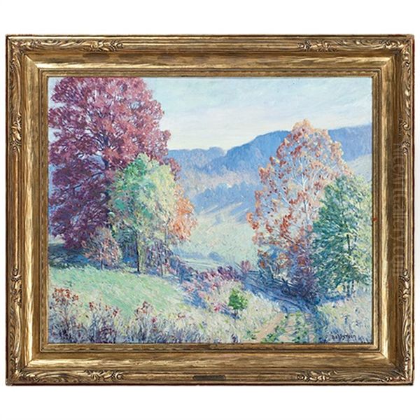 A Soothing Morning Oil Painting by Charles William Dahlgreen