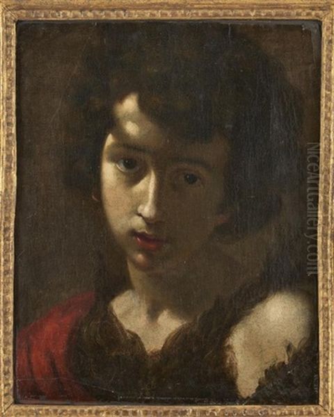 Saint Jean Baptiste Enfant Oil Painting by Cesare Dandini