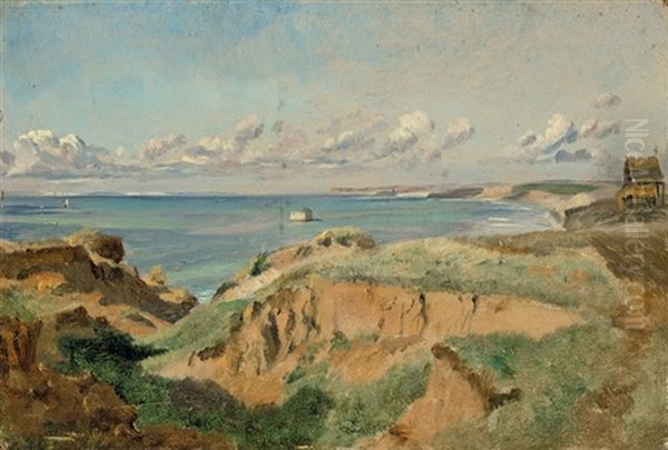 Near Pont Brignes Oil Painting by Henry William Banks Davis