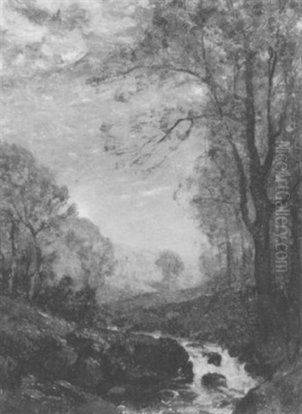 Landscape Oil Painting by Franklin B. De Haven
