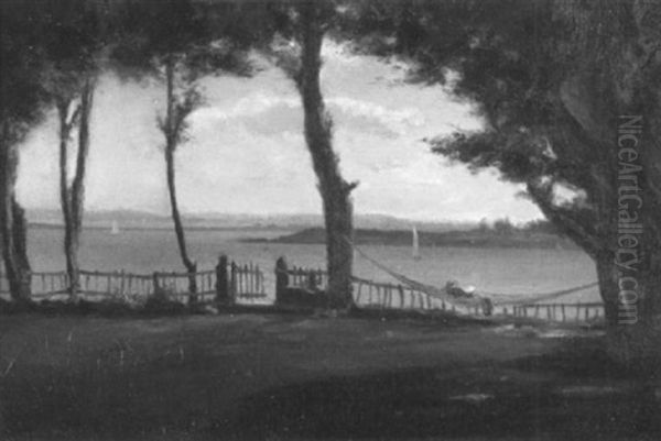 The Hammock Oil Painting by Walter Lofthouse Dean