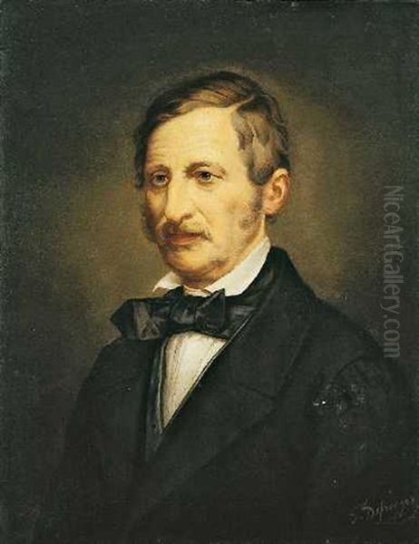 Bildnis Eines Herrn Oil Painting by Franz Von Defregger