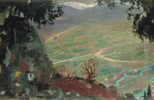 Panorama De Cassis Oil Painting by Maurice Denis
