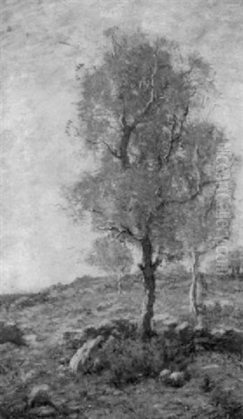 The Autumn Maple Oil Painting by Louis Paul Dessar