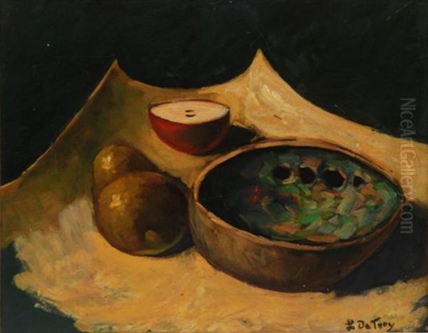 Still Life Oil Painting by Leon Detroy