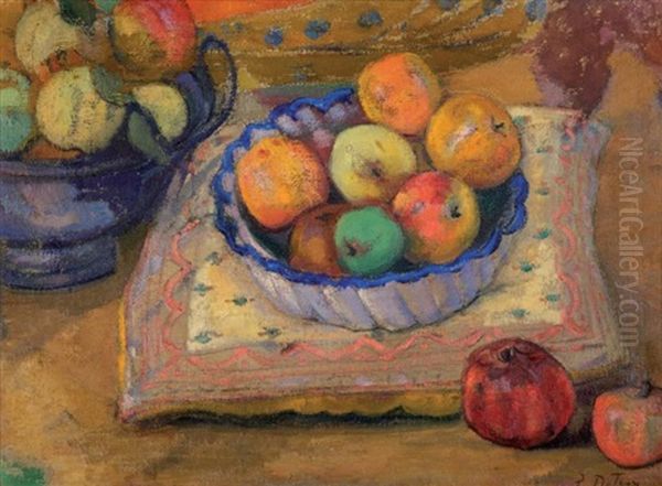 Nature Morte Oil Painting by Leon Detroy