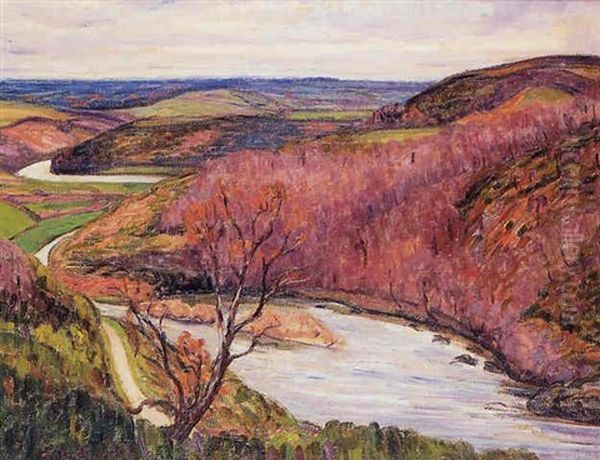 La Boucle Du Pin Oil Painting by Leon Detroy