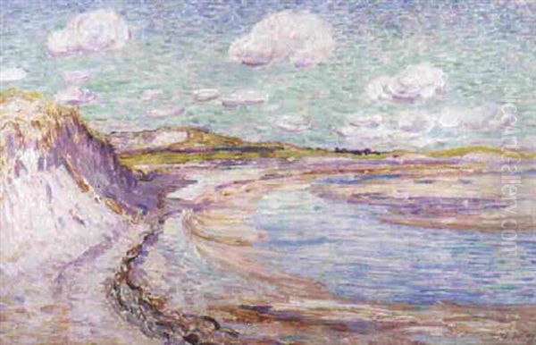 Kustlandschap Oil Painting by Leon Detroy