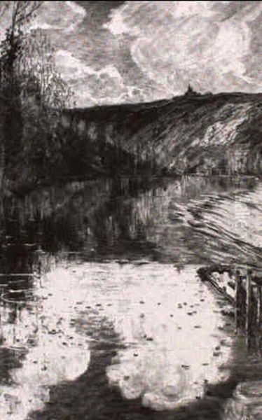 Paysage De La Creuse, La Gargelese Oil Painting by Leon Detroy