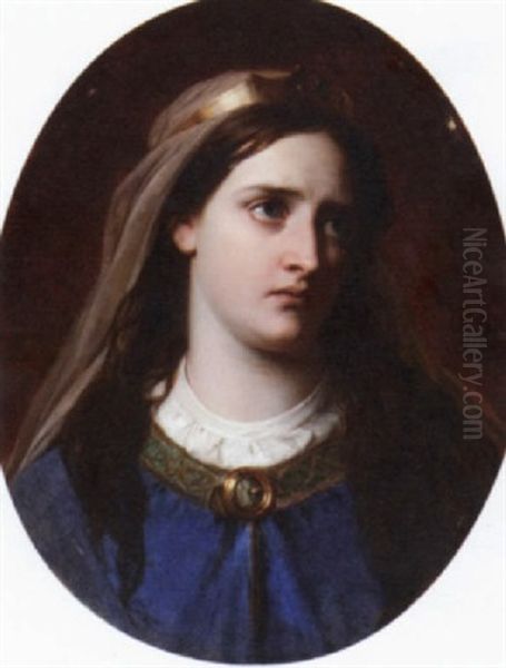 The Grief Of Constance Oil Painting by Thomas Francis Dicksee